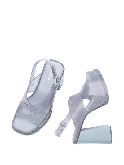 Melissa Dance Slingback Platform Sandal In Blue