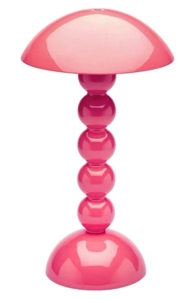 Addison Ross London Bobbin Rechargable Led Lamp In Pink