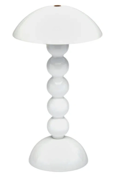 Addison Ross London Bobbin Rechargable Led Lamp In White