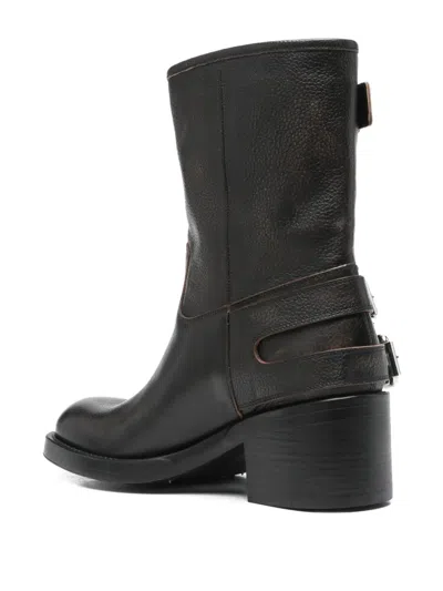 Chloé Dakota Ankle Boots In Black
