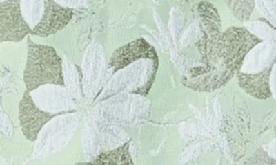 Endless Rose Sleeveless Square-neck Jacquard Mini Dress In Gray