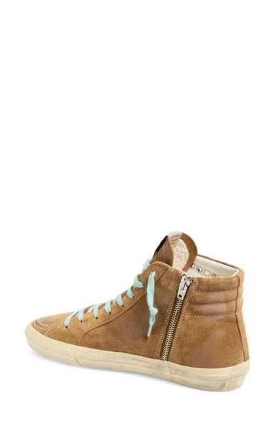 Golden Goose Slide Classic Suede Sneakers Light Brown In Brown