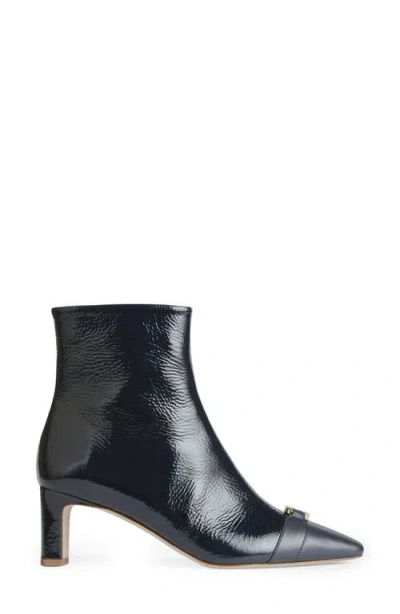 Lk Bennett Hylda Block Heel Bootie In Black