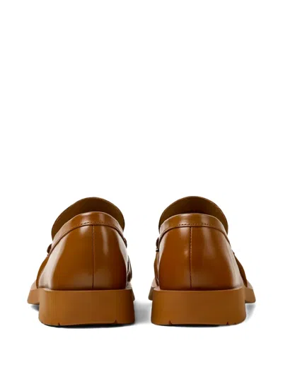 Camperlab 1978 Leather Loafers In Brown