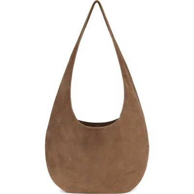 We-ar4 The H Leather Hobo Bag In Sand