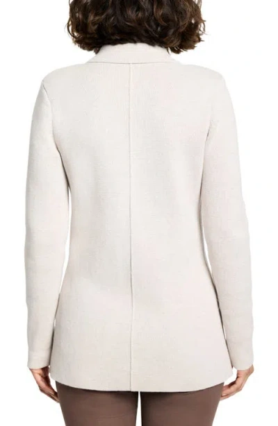 Nic + Zoe Nic+zoe Knit Blazer In White