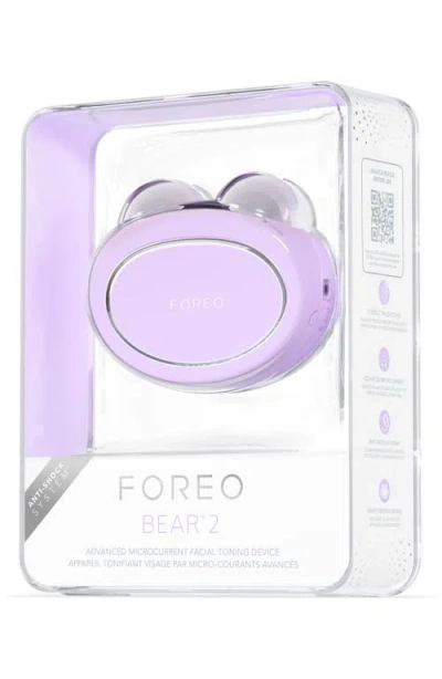 Foreo Bear™ 2 Microcurrent Toning Device In Purple