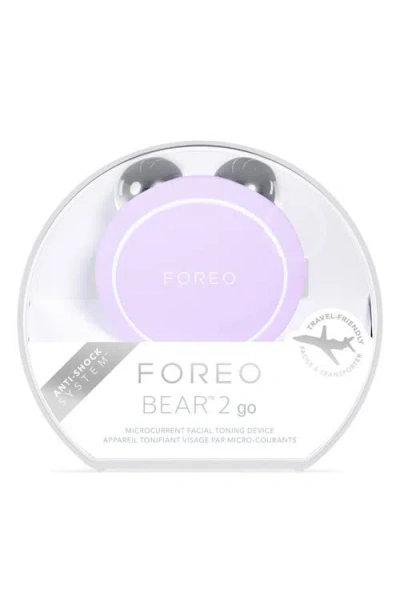 Foreo Bear™ 2 Go Microcurrent Toning Device In Purple