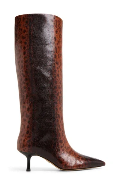 Aldo Women's Selora Knee-high Kitten-heel Dress Boots In Brown