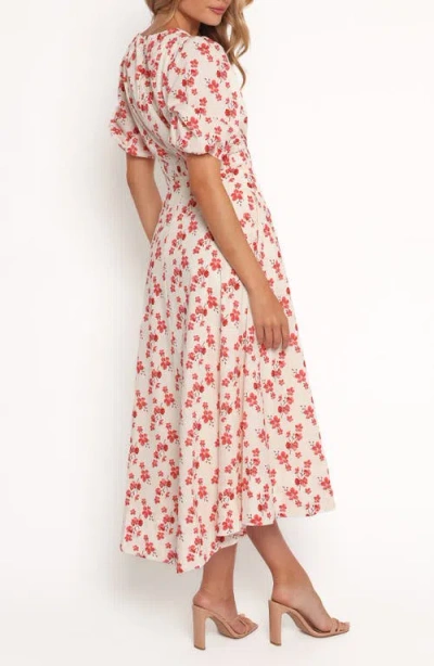 Petal And Pup Petal & Pup Aminah Floral Puff Sleeve Maxi Dress In Multi