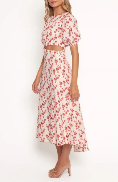 Petal And Pup Petal & Pup Aminah Floral Puff Sleeve Maxi Dress In Multi