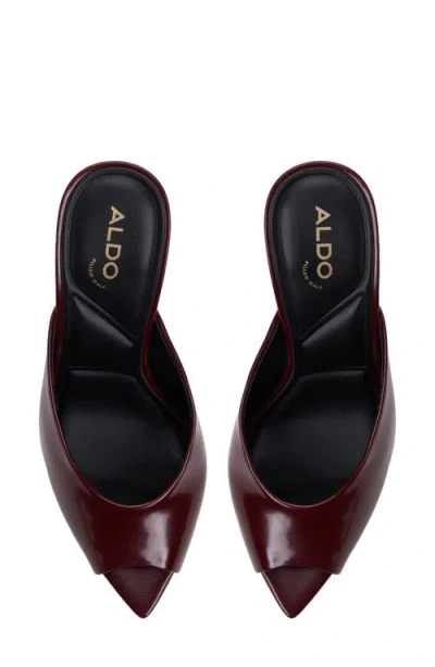 Aldo Women's Elenara Slide High-heel Dress Sandals In Burgundy
