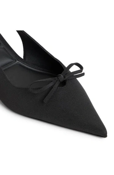 Aldo Women's Azizza Sling-back Bow Kitten Heel Pumps In Black