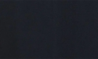 Krost Eco Solid Navy Flat Front Lyocell Blend Pants In Blue