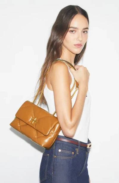 Tory Burch Kira Diamond Quilted Bag In Brown