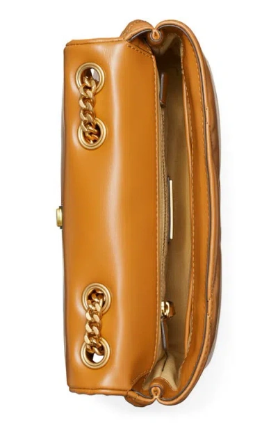 Tory Burch Kira Diamond Quilted Bag In Brown