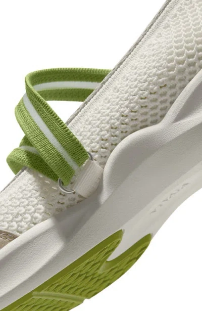 Vivaia Round-toe Mesh Mary-jane Sneaker Flats In Multi