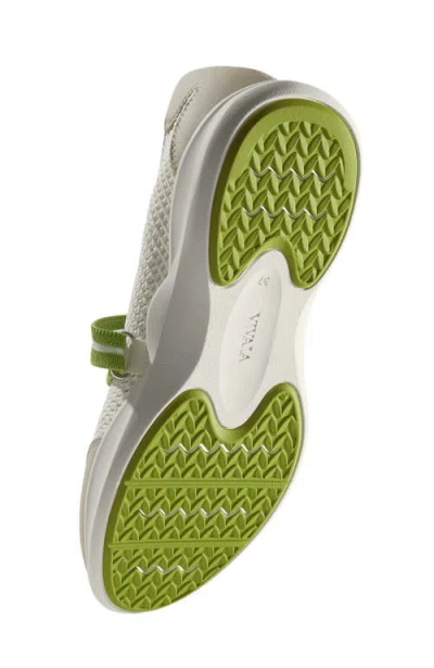 Vivaia Round-toe Mesh Mary-jane Sneaker Flats In Multi