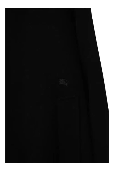 Burberry Cashmere Lightweight Jacket In Black