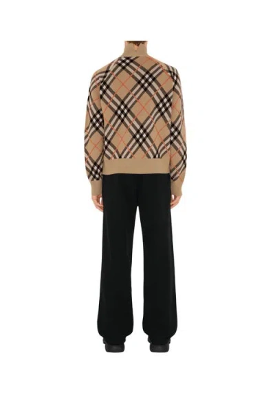 Burberry Linden Check Wool Blend Harrington Jacket In Linden Ip Check