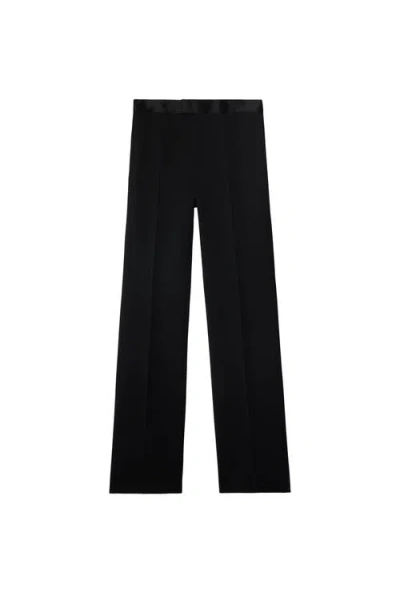 Burberry Wool Tuxedo Trousers In Multi