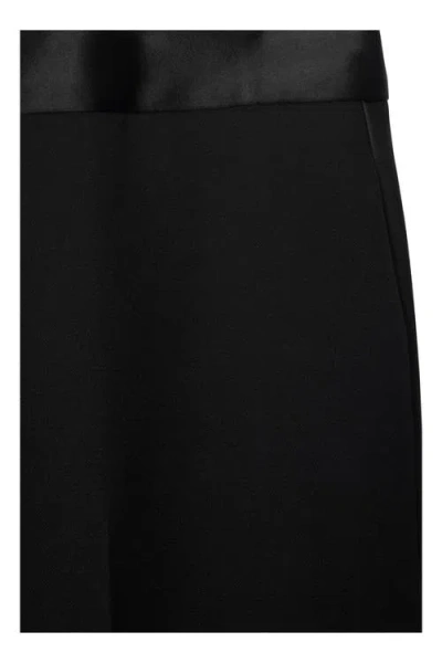 Burberry Wool Tuxedo Trousers In Multi