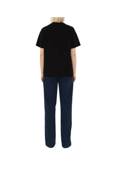 Burberry Carrick Check Pocket T-shirt In Black