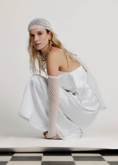 Alas Boho Veil In Neutral