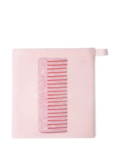 Salt & Wave Santorini Marbled Comb In Pink