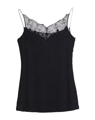 Givenchy Woman Top Black Size 6 Viscose, Polyamide, Cotton In Black