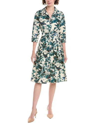 Samantha Sung Audrey #1 Shirtdress In Neutral