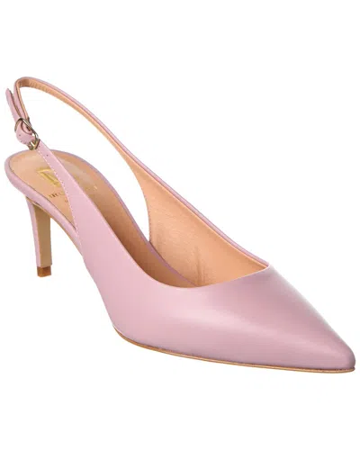 M By Bruno Magli Rima Leather Slingback Pump In Purple