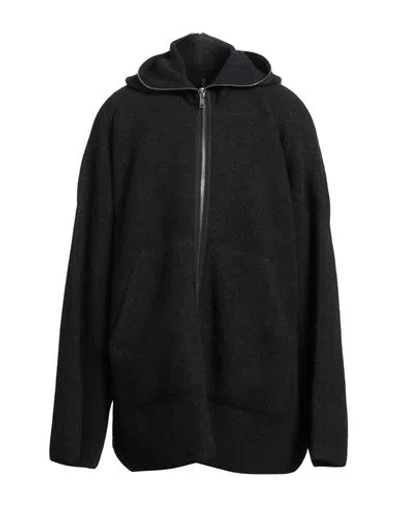 Rick Owens Knit Sweatshirt In Black
