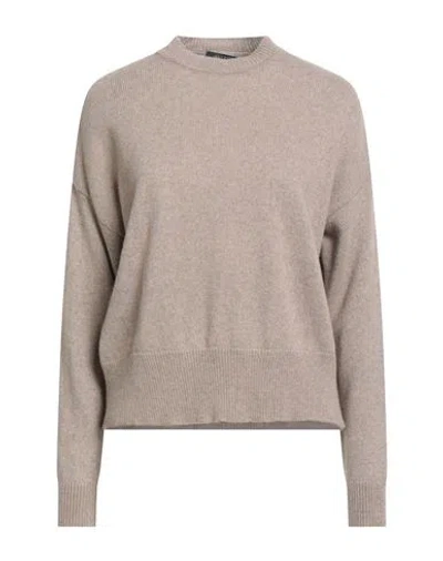 Aragona Woman Sweater Beige Size 8 Cashmere In Neutral
