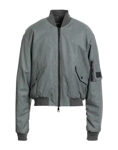 Dolce & Gabbana Classic Flight Bomber Jacket In Grey
