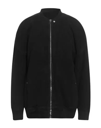Rick Owens Drkshdw Man Black Jackets In Black