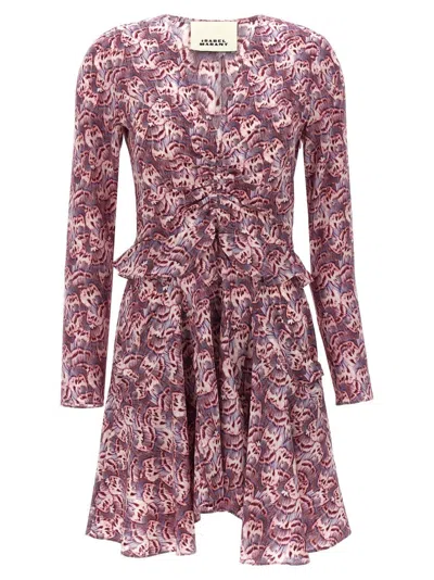 Isabel Marant 'usmara' Dress In Purple