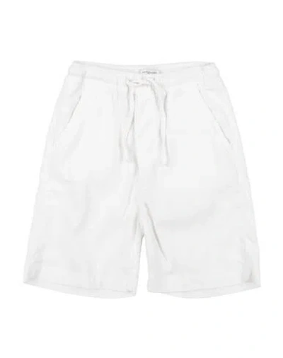 Paolo Pecora Toddler Boy Shorts & Bermuda Shorts White Size 6 Cotton, Elastane In White