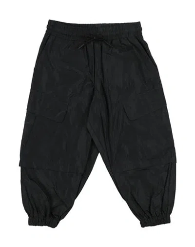 Msgm Toddler Boy Shorts & Bermuda Shorts Black Size 6 Polyester In Black