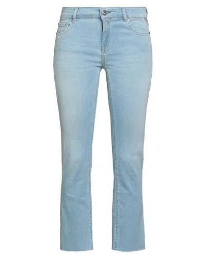 Replay Woman Jeans Blue Size 26 Cotton, Elastomultiester, Elastane