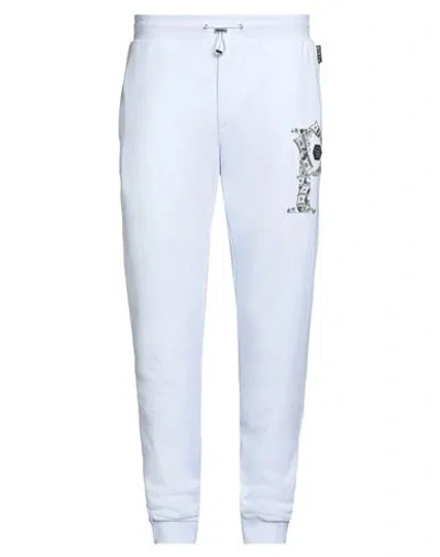 Philipp Plein Man Pants Off White Size Xxxl Cotton In White