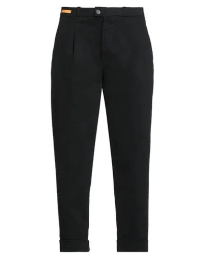 Re-hash Re_hash Man Pants Black Size 33 Cotton, Elastane In Black