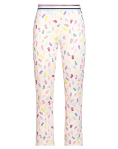 Marc Cain Woman Pants Light Pink Size 2 Polyester, Elastane In Multi