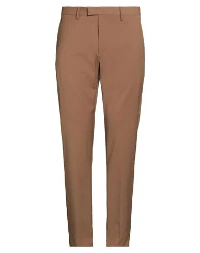 Liu •jo Man Man Pants Khaki Size 34 Polyester, Viscose, Elastane In Sand