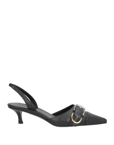 Givenchy Voyou 45mm Slingback Sandals In Black