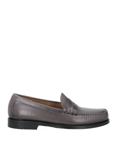 Weejuns® By G.h. Bass & Co Weejuns By G. H. Bass & Co Man Loafers Grey Size 6.5 Leather In Gray