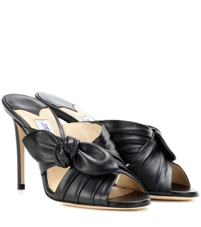 Jimmy Choo Keely 100 Leather Sandals