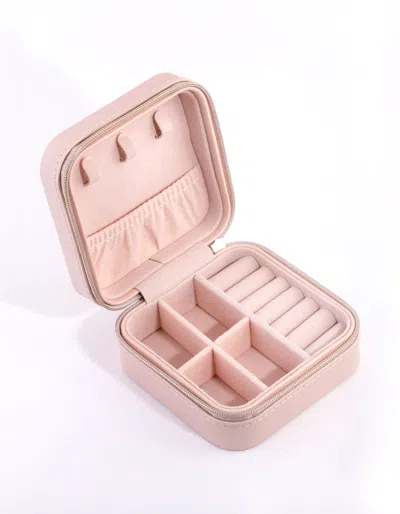 Lovisa Square Blush Jewelry Box In Multi