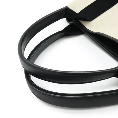 Pre-owned Balenciaga Black Canvas Leather Handbag Tote Bag ()