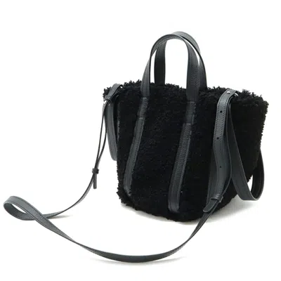 Pre-owned Balenciaga Black Leather Handbag Shoulder Bag Tote Bag ()
